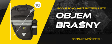 Výběr podle objemu brašny